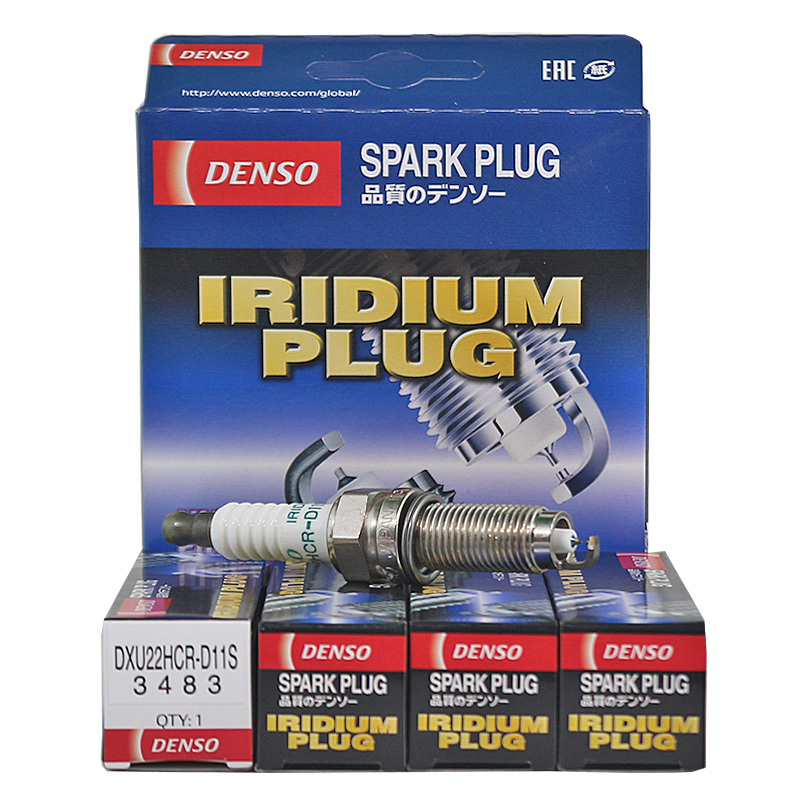 电装(DENSO)双铱金.原配火花塞DXU22HCR-D11S适配09-16款雅阁/11-16款歌诗图/讴歌(6支装)高清大图