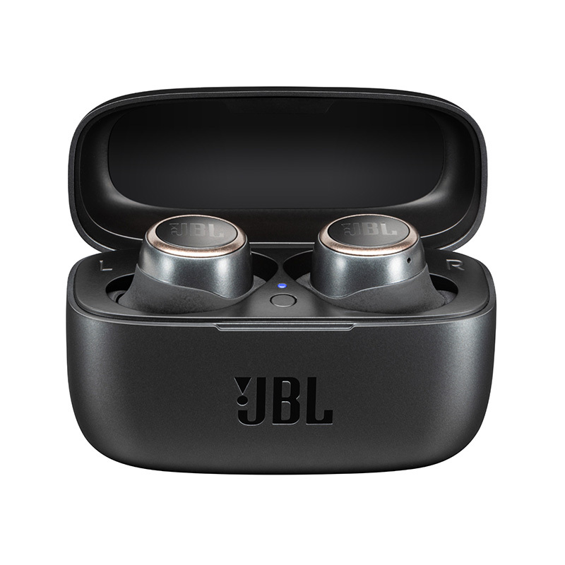 JBL LIVE300TWS真无线蓝牙耳机音乐运动耳机HIFI智能入耳式耳麦 冷峻黑
