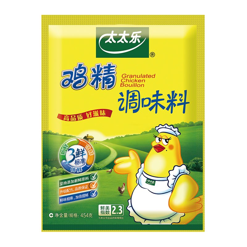 太太乐三鲜鸡精454g调味料 加倍提鲜 雀巢出品