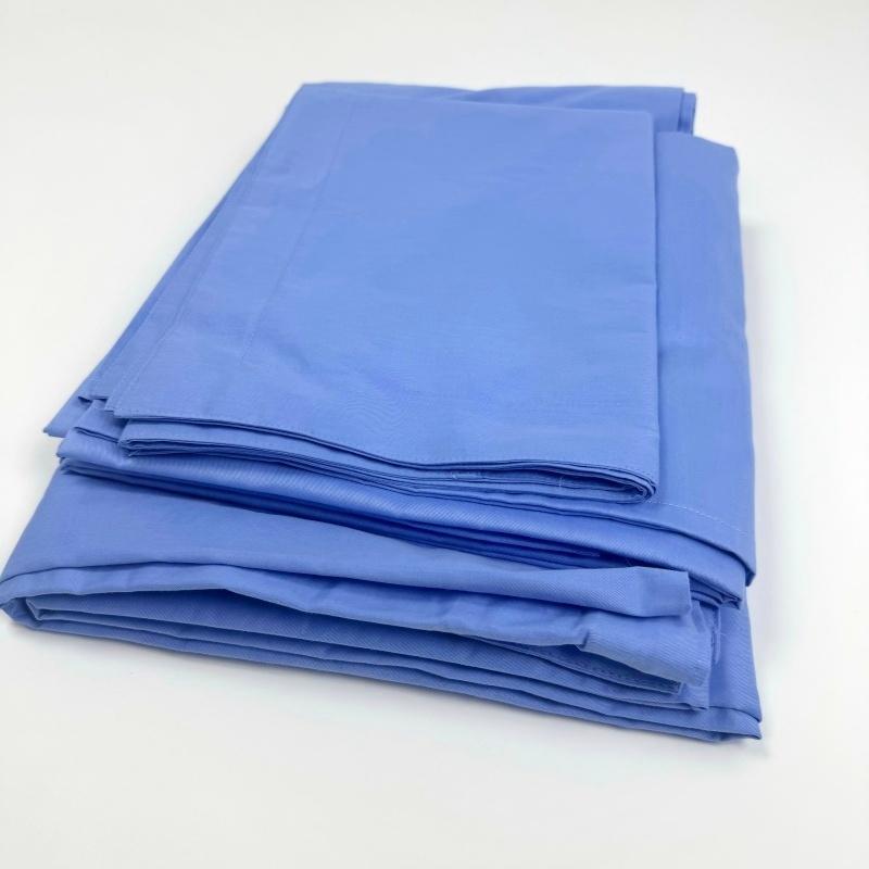 梦丽赛 天蓝三件套高密全棉三件套 MLS-TL-008 (套)高清大图