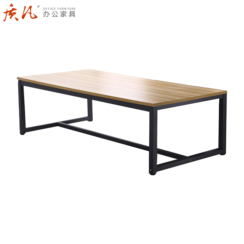 质凡会议桌长桌简约现代工作台长条桌简易办公桌培训接待洽谈桌椅组合