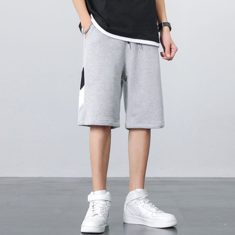 真维斯夏季新款盐系薄款休闲短裤男士潮流宽松透气沙滩裤五分中裤图片