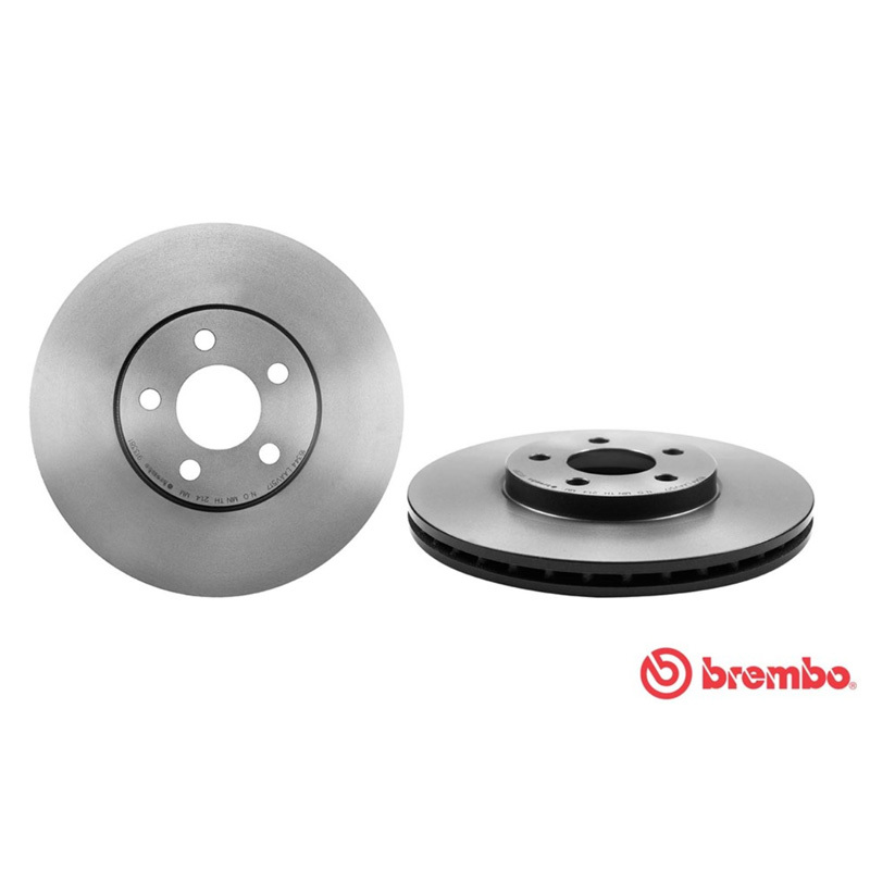 布雷博(brembo)前盘09.9133.81适配06-07款PT漫步者 2.4L L4(对装)