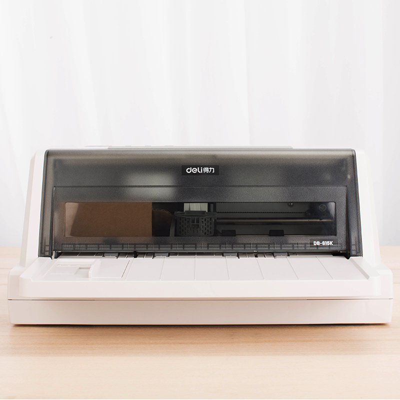 得力文具(deli) DL-610K 针式打印机 营改增税控发票单据/快递单票据打印机 前进纸(82列)