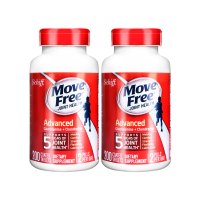 2瓶*[袁姗姗同款]美国Schiff Move Free维骨力氨糖软骨素movefree红瓶修复维生素200粒