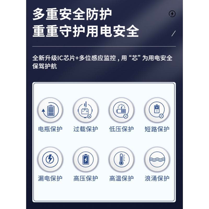 [补贴10%]车载大功率纯正弦波逆变器货车12v24v转220v电动车48v60v电瓶家用图片