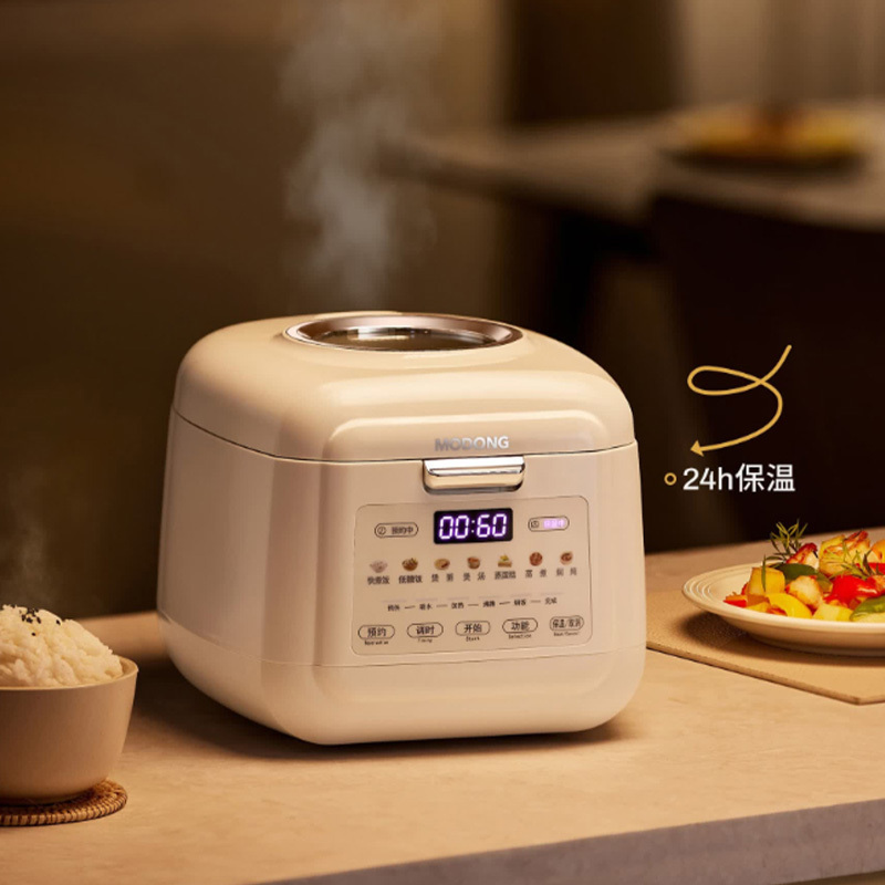 摩动电饭煲2L白色MD-FB20W-T不易粘抗菌内胆低糖款高清大图
