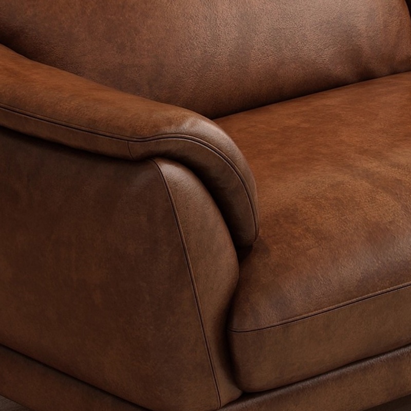 豫龙都 真皮沙发 小双人 张高清大图