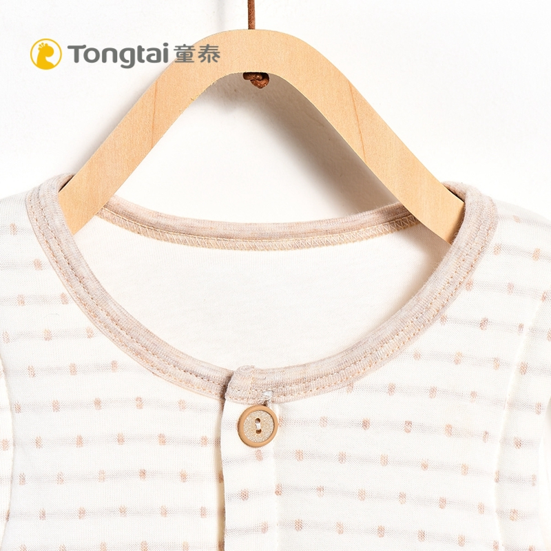 童泰TONGTAI秋冬纯棉婴童马甲1-18个月宝宝加棉马甲男女通用73cm