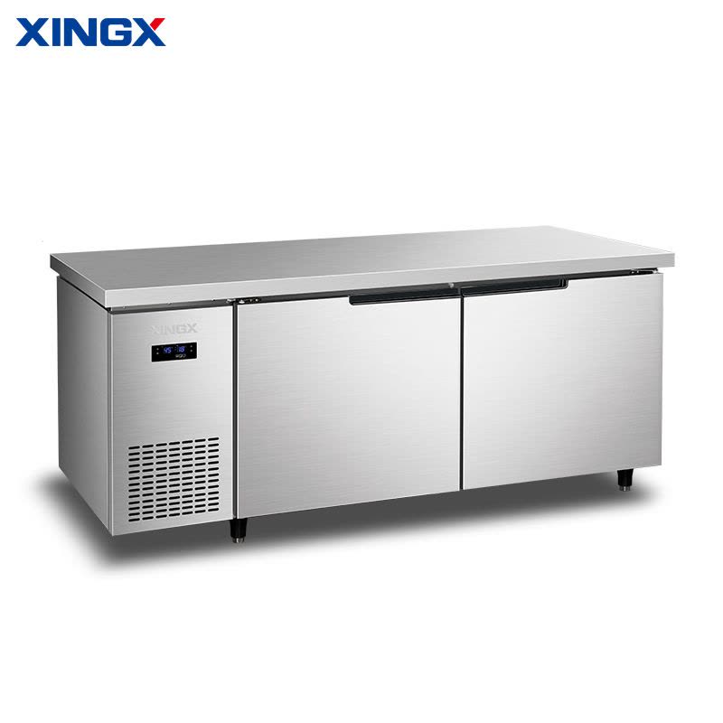 星星(XINGX)KTD-1280M冷冻保鲜工作台商用全铜管卧式冰柜水吧台平冷操作台冷冻保鲜工作台图片