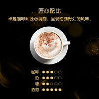 雀巢金牌馆藏咖啡 雀巢咖啡卡布奇诺12条盒装 馆藏系列速溶咖啡粉盒装 冲调饮品饮料