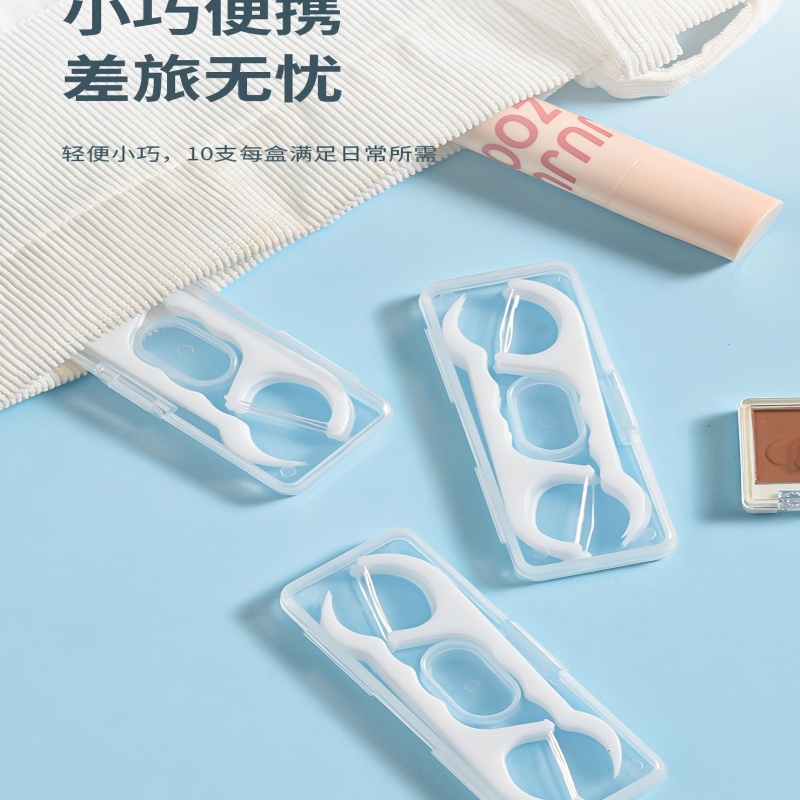 新鲜生活(XIN XIAN SHENG HUO)新鲜生活 旅行 牙线*5包SH-7962-5高清大图