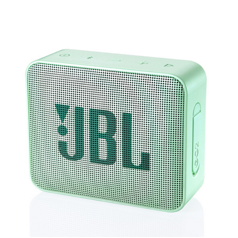 JBL GO2 音乐金砖二代 蓝牙音箱 低音炮 户外便携音响 迷你小音箱 可免提通话 防水设计 薄荷绿