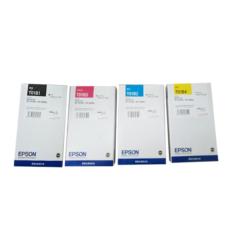 爱普生(EPSON) T01B1-B4 四色套装原装墨盒 (适用WF-C8690a/WF-C8190a机型) 墨盒/墨水