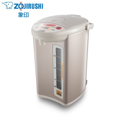 象印/ZOJIRUSHI 电热水瓶 CD-WBH40C 象印电热水瓶家用办公自动烧水保温壶4L 银棕色