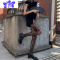 Ideamini黑色丝袜渔网袜性感长筒黑丝显瘦暗黑jk连裤薄款ins潮玫瑰花
