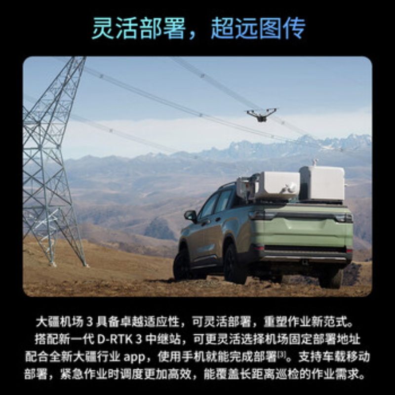 大疆创新(DJI) 工业级测绘机Matrice 4D高清大图