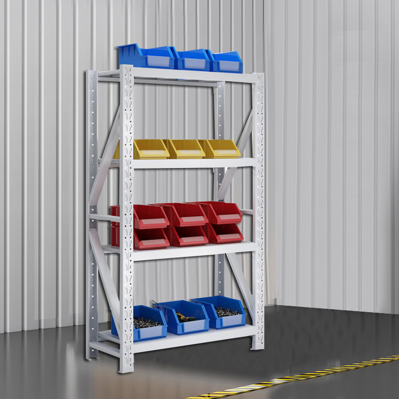 创世人 承重120kg-1.2米轻型货架置物架四层仓储架