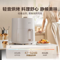 苏泊尔(SUPOR)空气炸锅4.5L/升大容量家用不用翻面电炸锅大功率不粘易清洗旋钮定时调温蒸汽嫩炸KJ45D127