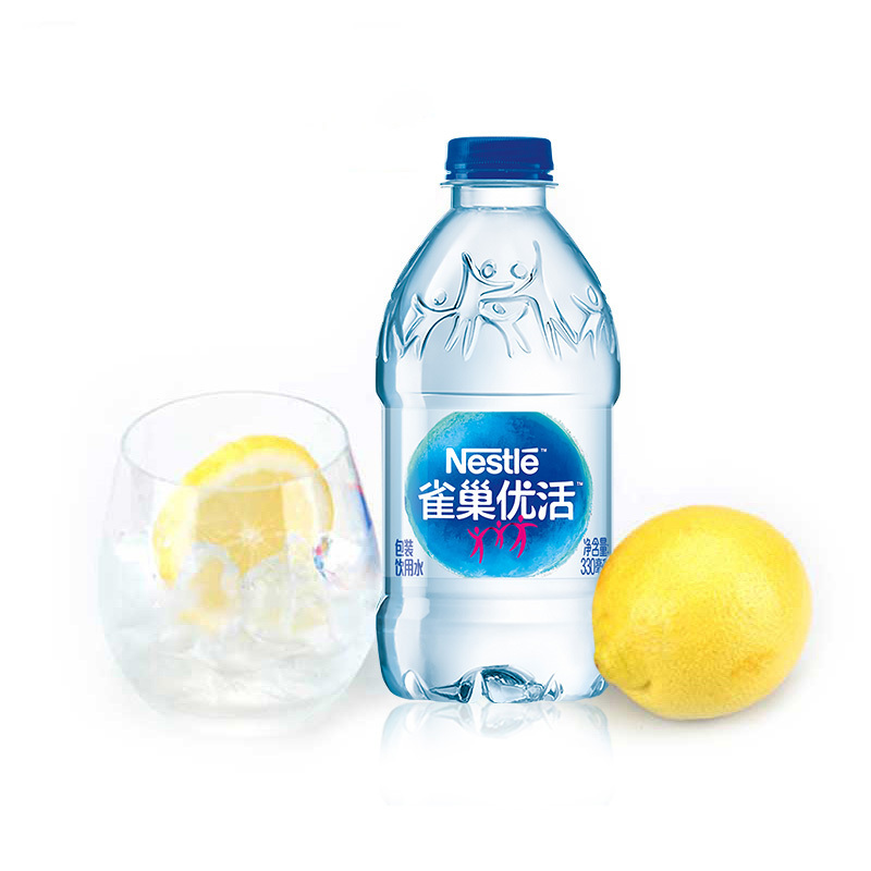 雀巢(Nestle)优活饮用水330ml*12瓶/组(新老包装随机发货中) 雀巢饮用水 运动水 家庭用水 会议瓶装水