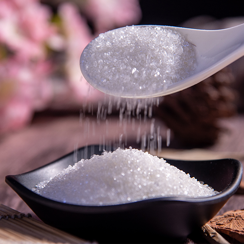 湛航新糖罐装家用白糖白沙糖广西纯甘蔗糖中粗烹饪调味