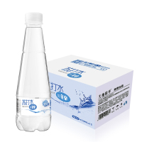 天地精华 苏打水碱性 无气无糖410ml*15瓶装 加锌苏打饮料整箱