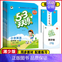 语文❤️人教版 四年级上 [正版]2024秋53天天练三四年级五年级六年级上下册英语湘少版小学3456年级上下学期英语课
