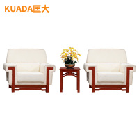 匡大布艺沙发商务办公接待沙发组合1+1+茶几KD-E3029-1