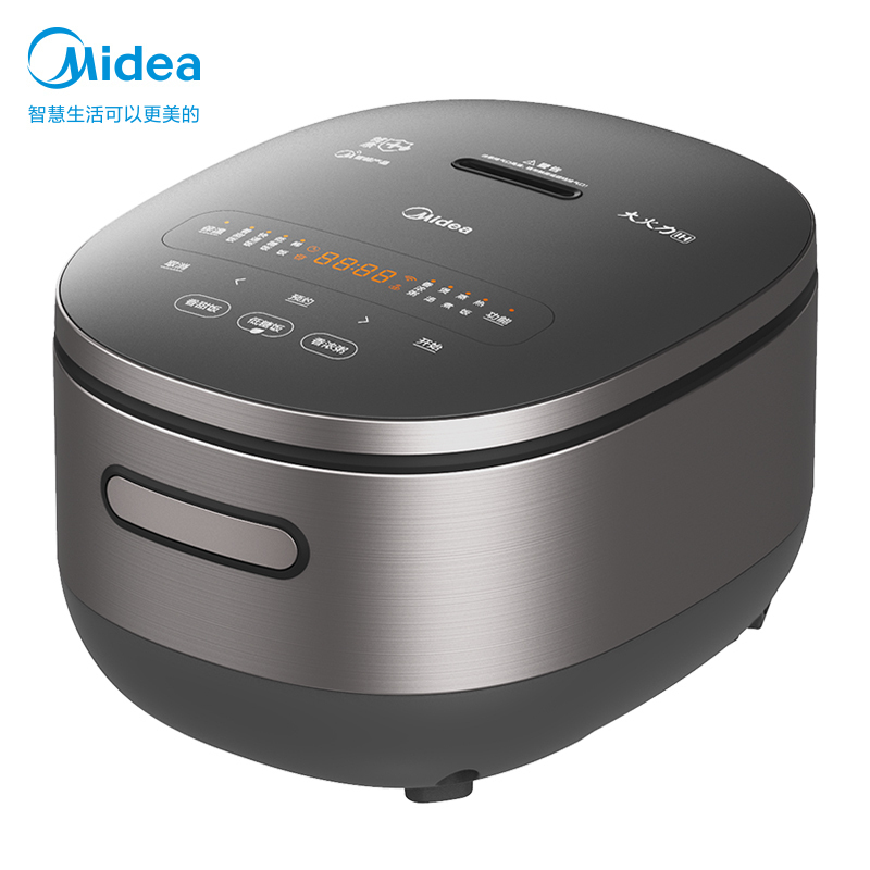 美的(Midea)MB-CFB4080HL电饭煲电饭锅IH立体电磁加热微压香甜饭4L升米汤煲定时预约精铁釜(线下同款)