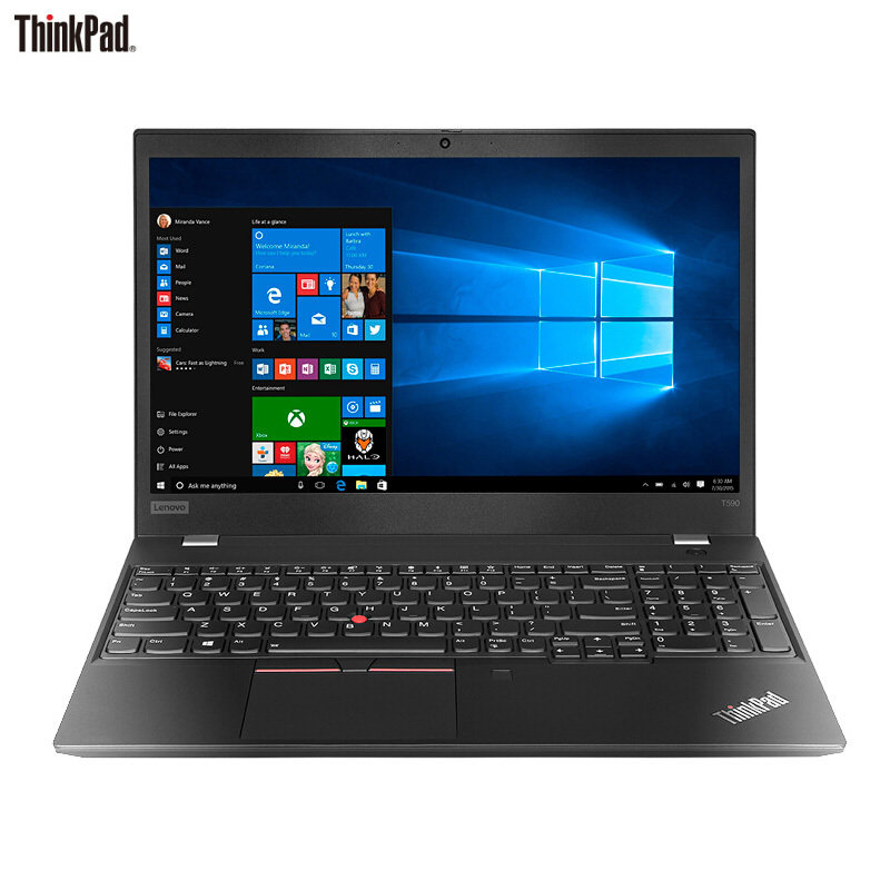 联想ThinkPad T590 16CD 15.6英寸轻薄笔记本电脑 (i7 8565U 8GB 512GB固态 2G独显 高分屏 W10H)高清大图