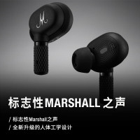 马歇尔(Marshall) MOTIF ANC耳机真无线主动降噪防水无线蓝牙耳麦 黑色