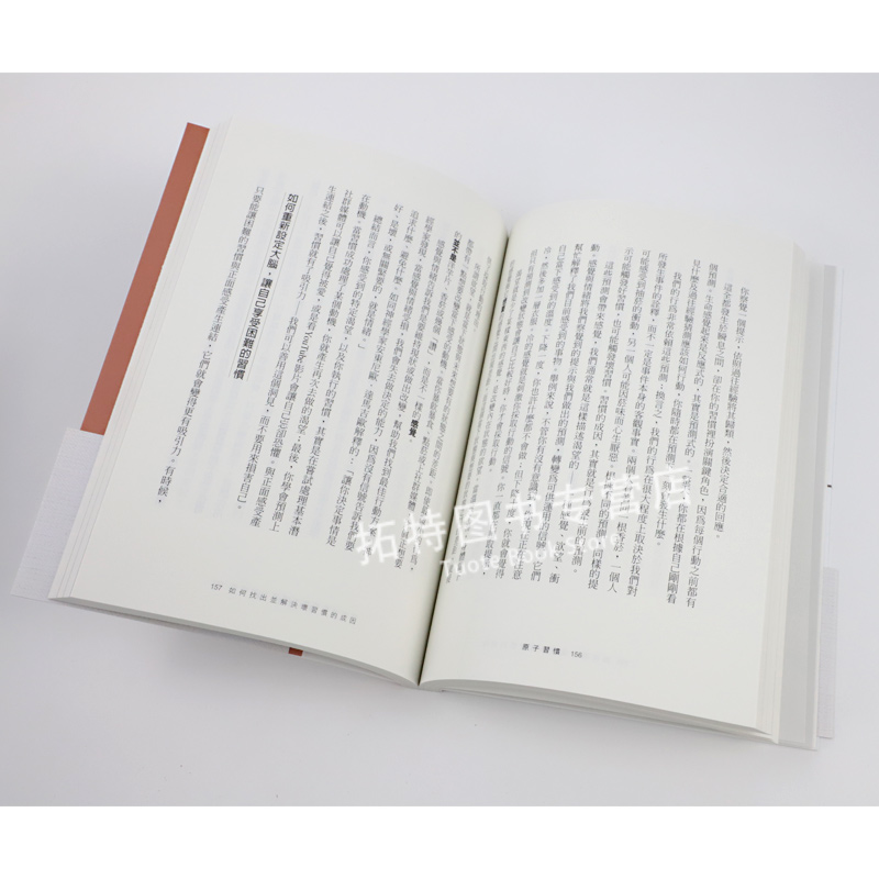 [正版]在途 原子习惯:细微改变带来巨大成就的实证法则 詹姆斯 克利尔 James Clear 方智 原版进口书 商业高清大图