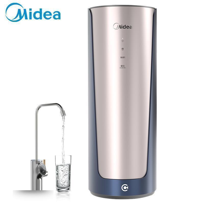 美的（Midea）厨下式家用直饮阿尔法净水器400G 智能数显水龙头 去病菌 净水机 纯水机 MRO1890-400G