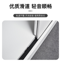 尔迈 卷门柜钢制卷帘门文件柜推拉门办公柜钢制储物柜档案移门柜子百叶门文档柜 1090高卷门柜