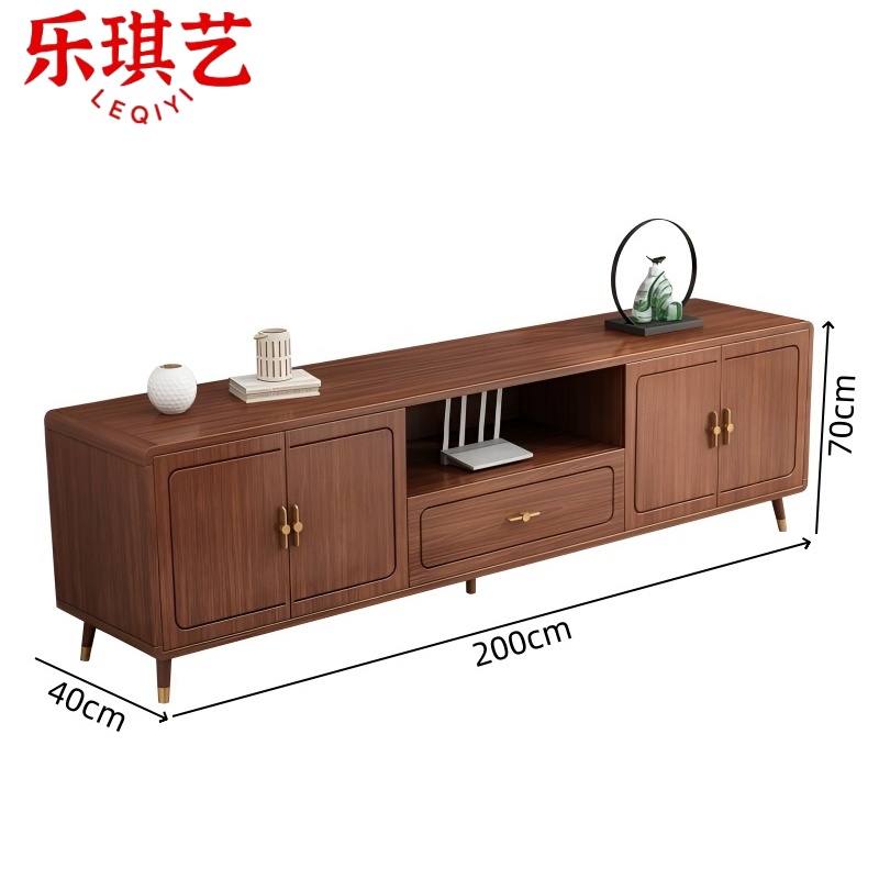 乐琪艺 高脚电视柜 200*40*70cm 个高清大图
