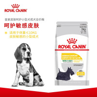 皇家 (royal canin)皮肤呵护小型犬成犬全价粮 MID26/2KG