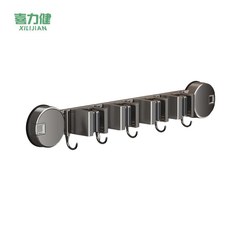 喜力健 吸盘拖把夹 白色-62*6CM 个高清大图