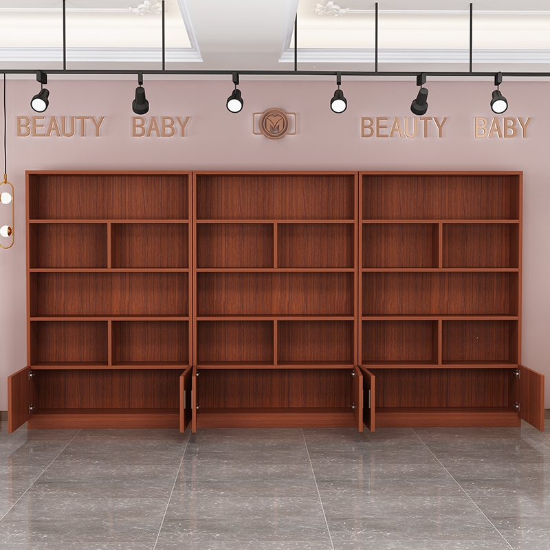 化妆品展示柜美容院货柜产品货架护肤品展架古达美甲置物架母婴店展柜