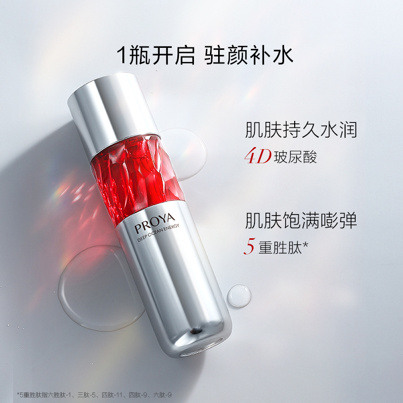 (PROYA)珀莱雅爽肤水 红宝石爽肤水 赋能鲜颜淡纹紧致活肤水120ml 保湿补水 新老款随机发高清大图