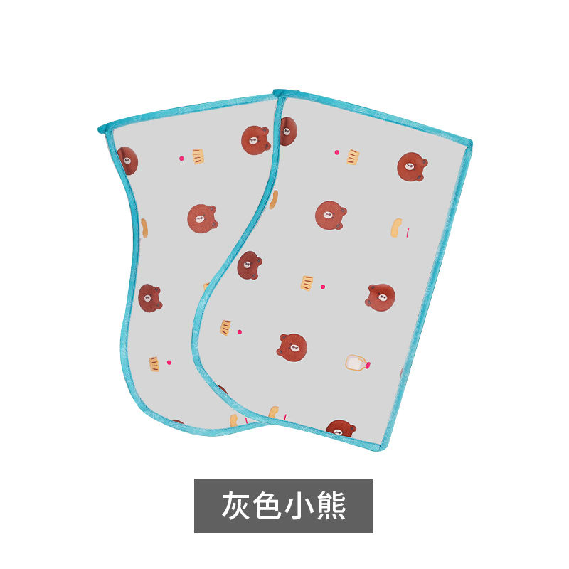 电动摩托车把手套防晒夏季骑车防紫外线电瓶车手套防水女夏天遮阳 S型布熊灰色(优惠)