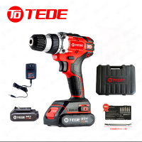 TEDE 锂电电钻 YD-5090X 两电一充 DC20V 0-1500r/min 55N.m 最大夹头直径10mm