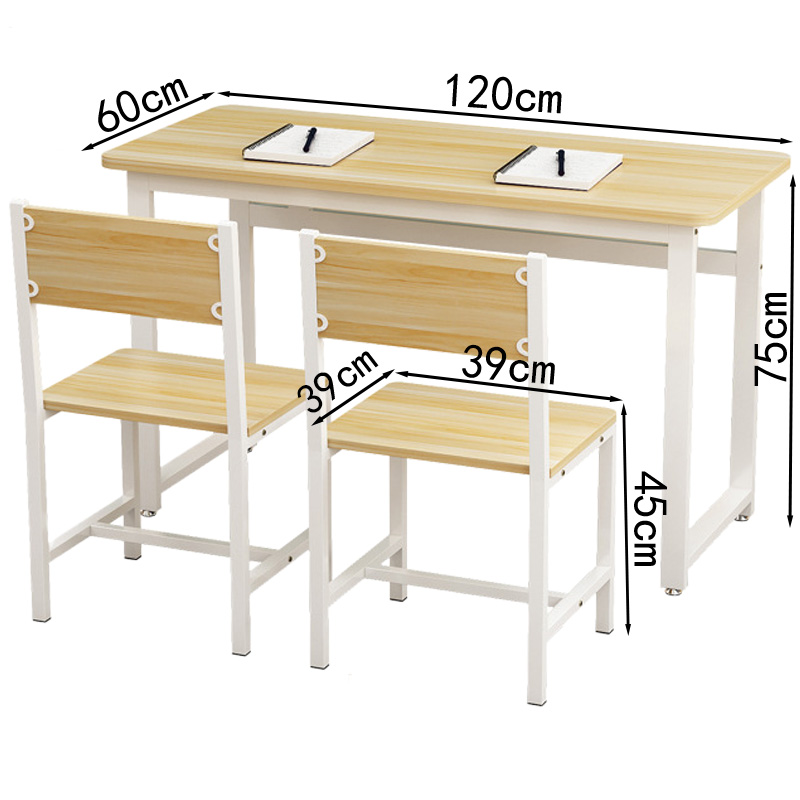 指臣培训桌椅120*60*75CM套高清大图
