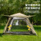 酷乐登(KULEDENG)大四角大窗户野营野外露营防风挡雨多功能帐篷K31