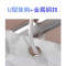 浴室浴帘套装免打孔淋浴布防水布卫生间浴帘布防水加厚款 三维工匠