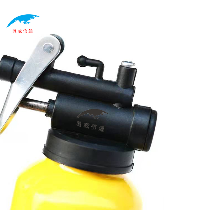 奥威信通 高压机油壶家用机油枪滴壶手动加油壶黄色塑料盖油壶 个高清大图
