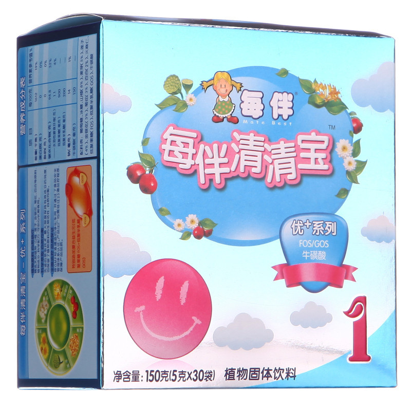 每伴(Mate best)清清宝优+系列1段150g 盒装 国产