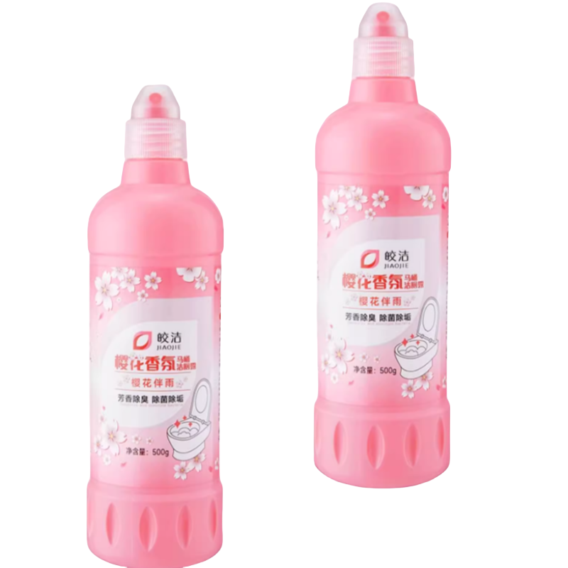 皎洁 洁厕剂(樱花香型)500ML/瓶高清大图