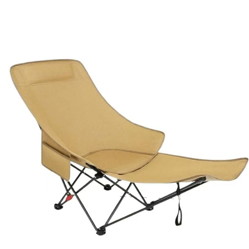 户外可调节月亮椅折叠椅带腿托 90*45*45 个高清大图