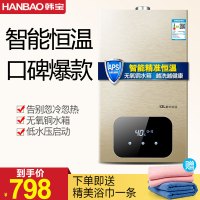 韩宝（HANBAO)强排式燃气热水器DSH06即热式热水器 恒温燃气热水器 商品使用12T天然气