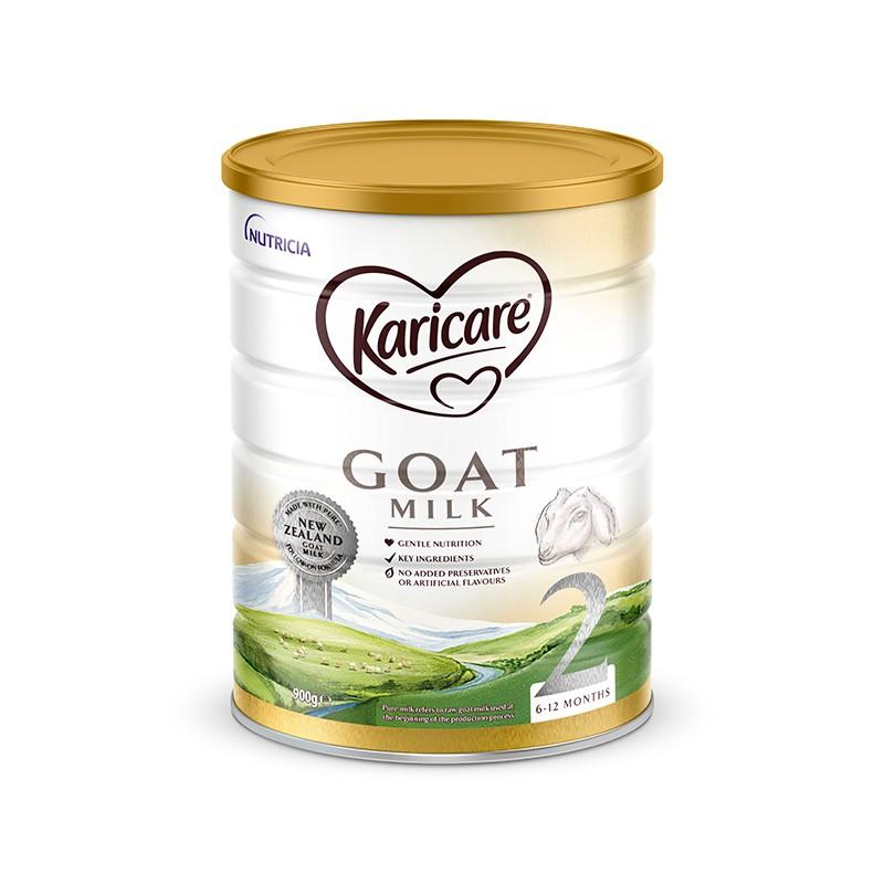 原装进口 澳洲可瑞康(Karicare)婴幼儿儿童山羊羊奶粉2段(6-12个月)900g